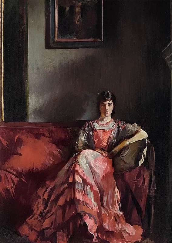 Edmund Tarbell - Mercie in una stanza